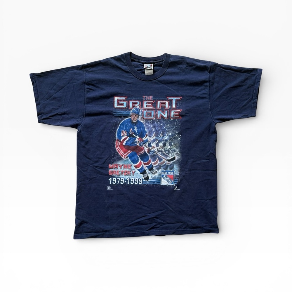 Rare 1999 Vintage Wayne Gretzky The Great One Pro Player Tshirt XL NHL Hockey